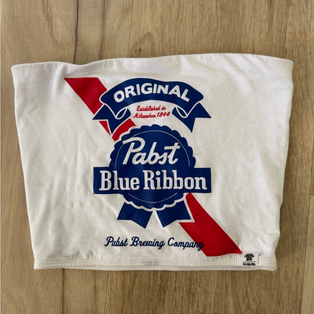 RSQ White Cotton Blend Top